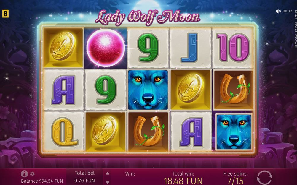 Free Spins round with every win multiplied by 3